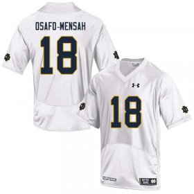 Sale - White Nana Osafo-Mensah #18 UND Fighting Irish Game Men Alumni NCAA Football Jersey