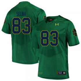 Sale - Green Charlie Selna #83 UND Fighting Irish Game Men Alumni College Football Jersey